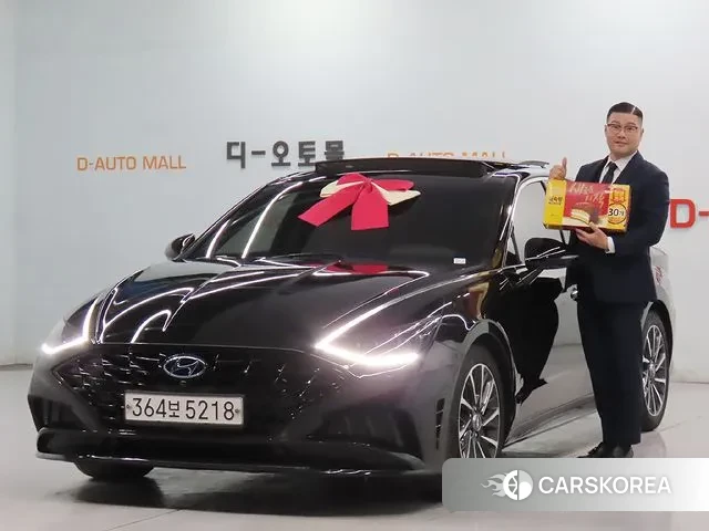 Hyundai Sonata (DN8) 2019 Черный из Кореи