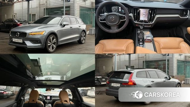 Volvo V60 Cross-Country 2nd Generation 2019 Серый из Кореи