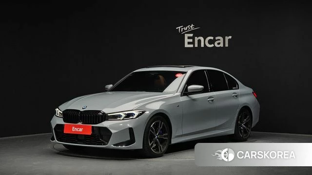 BMW 3 Series (G20) 2023 Серебристо-серый из Кореи