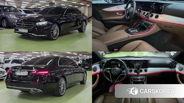 Mercedes-Benz E-Class W213 2021 Черный из Кореи