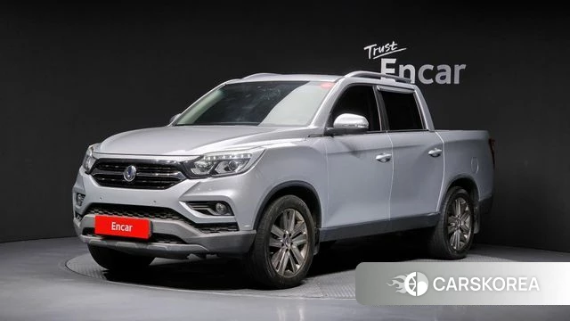 Ssangyong Rexton Sports 2018 Серебряный из Кореи