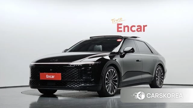 Hyundai Grandeur Hybrid (GN7) 2025 Черный из Кореи