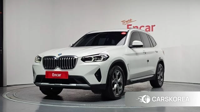 BMW X3 (G01) 2022 Белый из Кореи