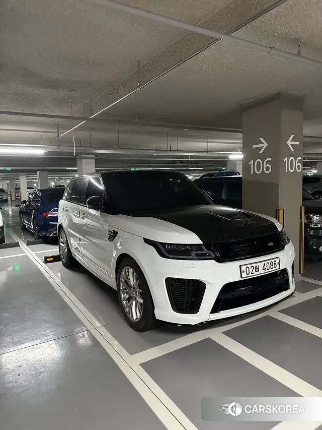 Land Rover Range Rover Sport 2nd Generation 2018 Белый из Кореи