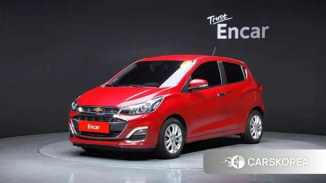 Chevrolet (GM Daewoo) The New Spark 2019 Красный из Кореи