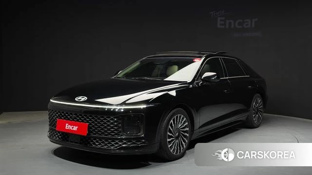 Hyundai Grandeur (GN7) 2022 Черный из Кореи
