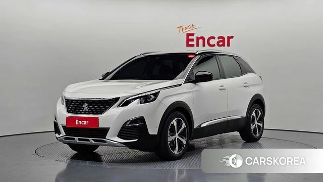 Peugeot 3008 second generation 2020 Белый из Кореи