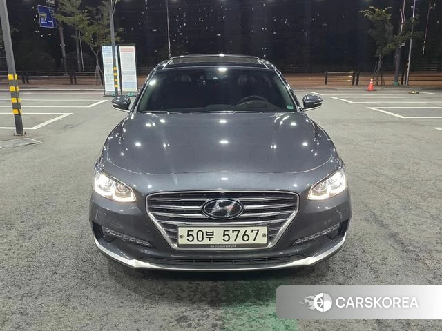 Hyundai Grandeur IG Hybrid 2018 Серый из Кореи