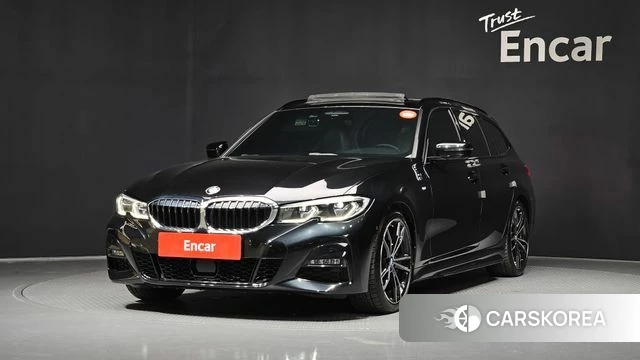 BMW 3 Series (G20) 2022 Черный из Кореи