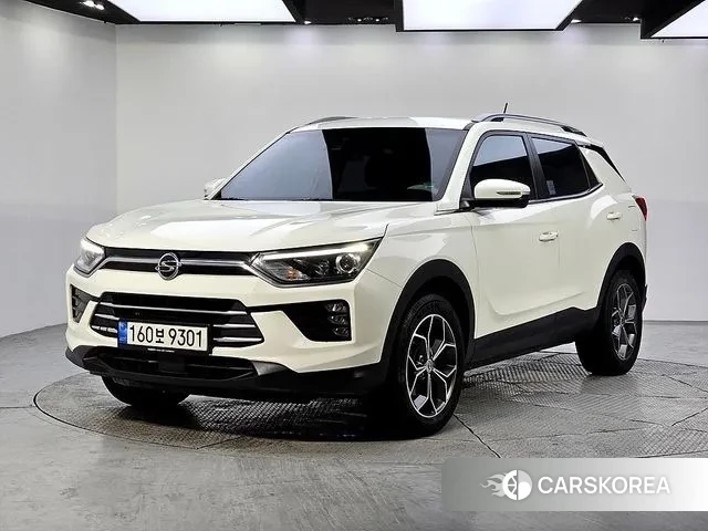 Ssangyong Beautiful Korando 2021 Белый из Кореи