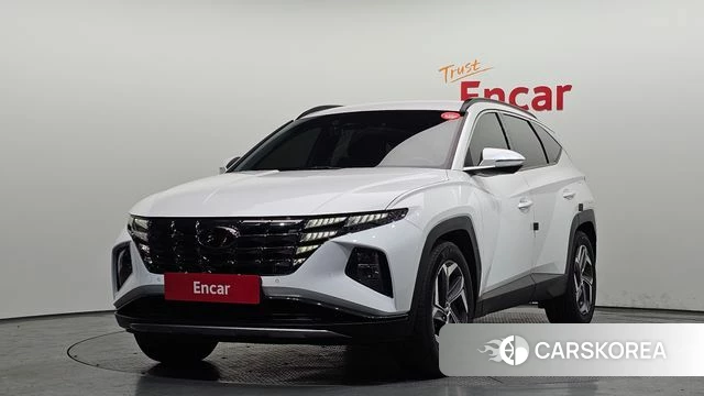 Hyundai Tucson (NX4) 2021 Белый из Кореи