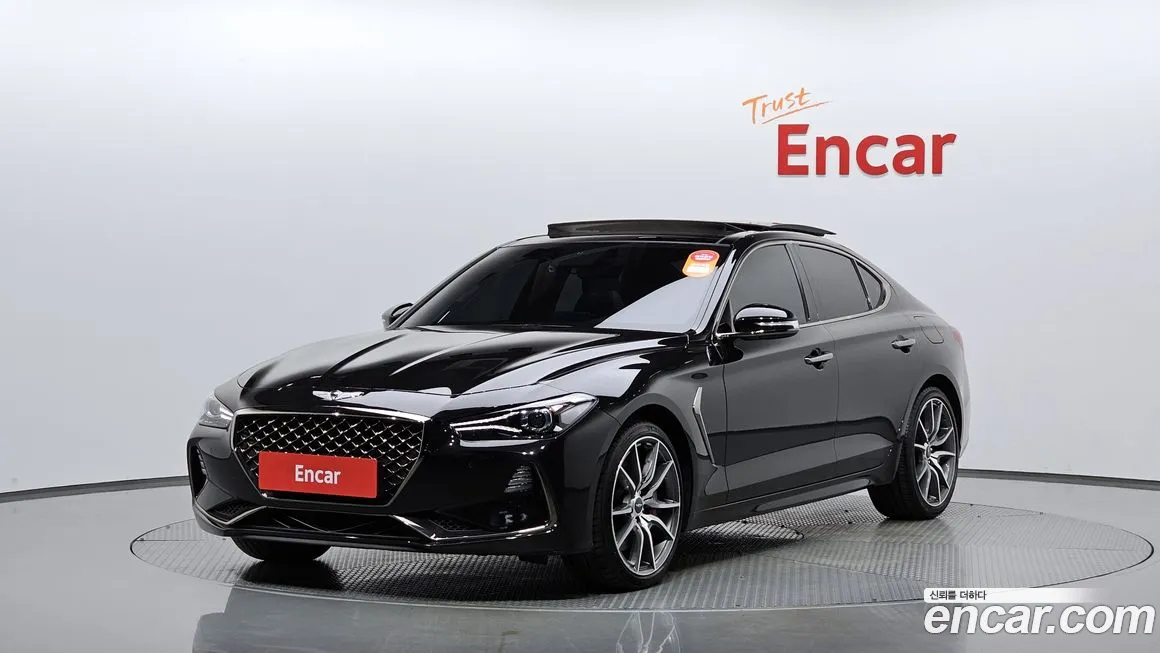 Genesis G70 2018 Черный из Кореи