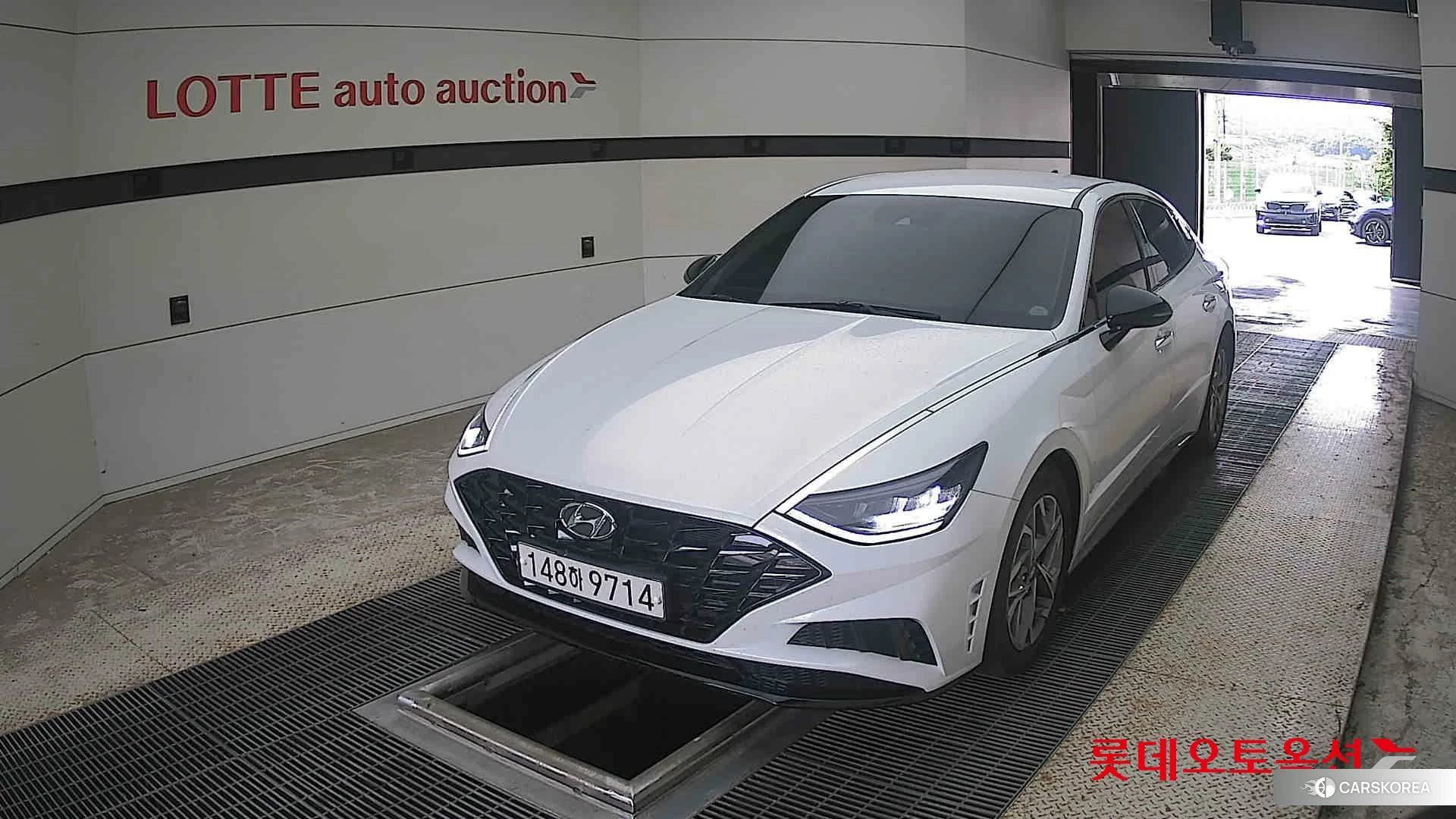 Hyundai Sonata 2022 Creamy White Pearl (optional) из Кореи