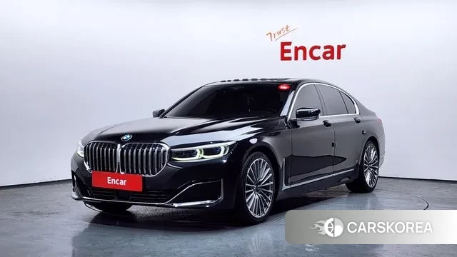 BMW 7 Series (G11) 2022 Черный из Кореи