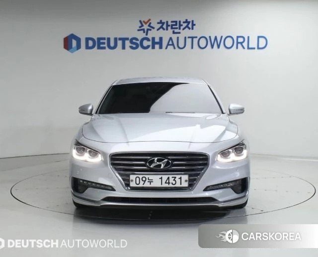 Hyundai Grandeur IG 2018 Серебряный из Кореи