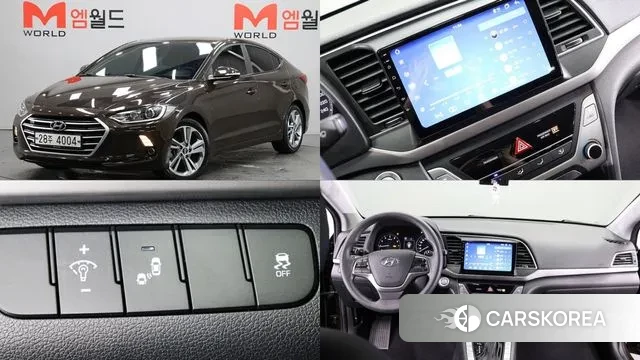 Hyundai Avante AD 2018 Коричневый из Кореи