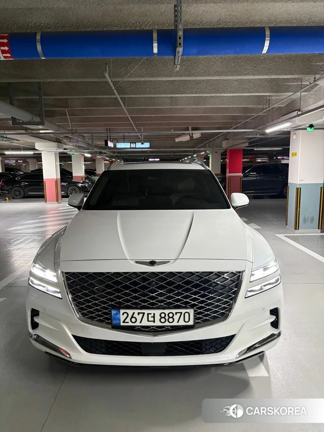 Genesis GV80 2022 Белый из Кореи