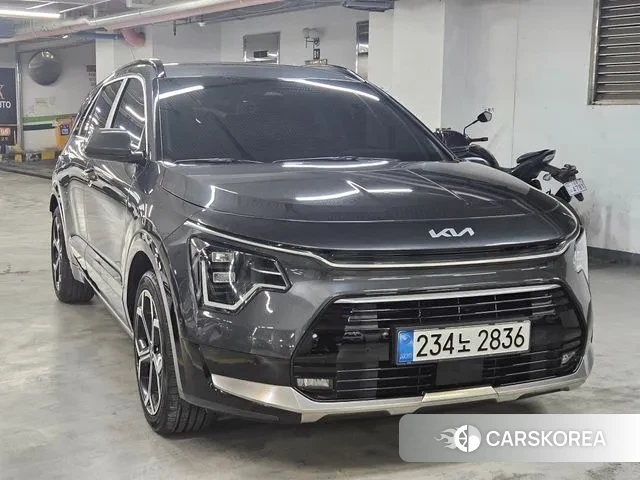 Kia Di Ol Nu Niro 2024 Серый из Кореи