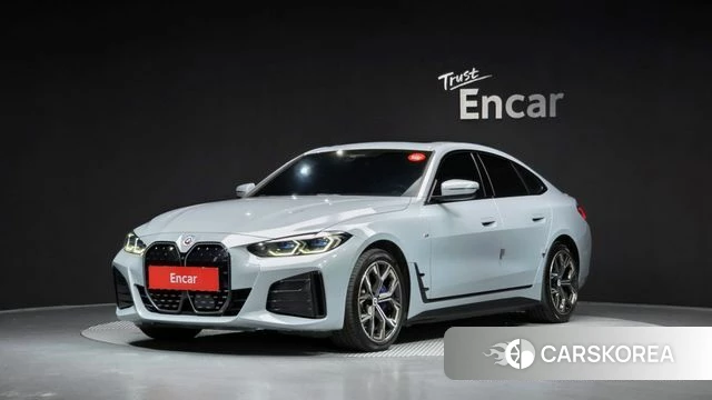 BMW i4 2022 Светло-серебряный цвет из Кореи