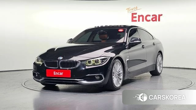 BMW 4 Series (F32) 2018 Черный из Кореи