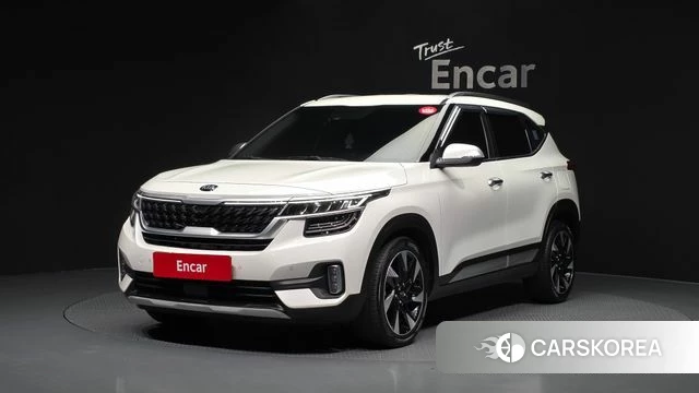Kia Seltos 2021 Белый из Кореи