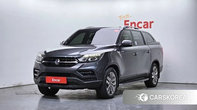 Ssangyong Rexton Sports 2021 Серый из Кореи