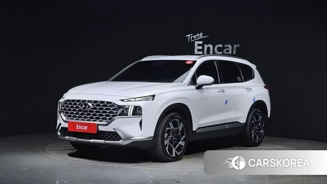 Hyundai The New Santa Fe 2021 Белый из Кореи