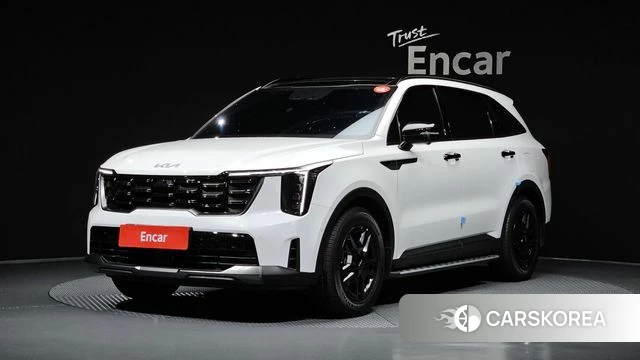 Kia The New Sorento 4th Generation 2025 Белый из Кореи