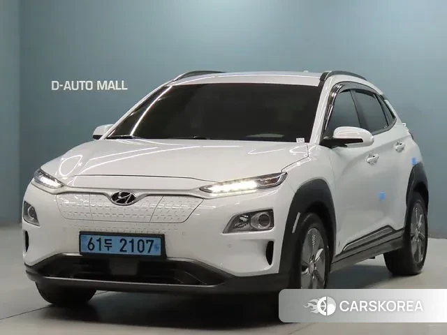 Hyundai Kona Electric 2020 Белый из Кореи