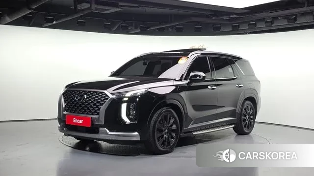 Hyundai Palisade 2021 Черный из Кореи