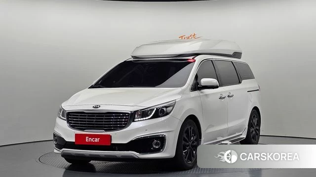 Kia All New Carnival 2018 Белый из Кореи