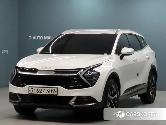 Kia Sportage 5th Generation Hybrid 2022 Белый из Кореи