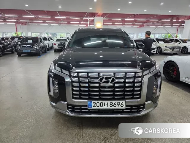 Hyundai The New Palisade 2022 Темно-зеленый из Кореи