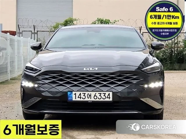 Kia K8 2022 Серый из Кореи