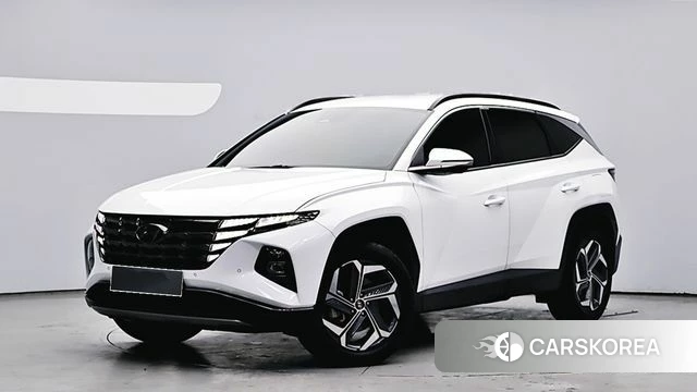 Hyundai Tucson (NX4) 2021 Белый из Кореи
