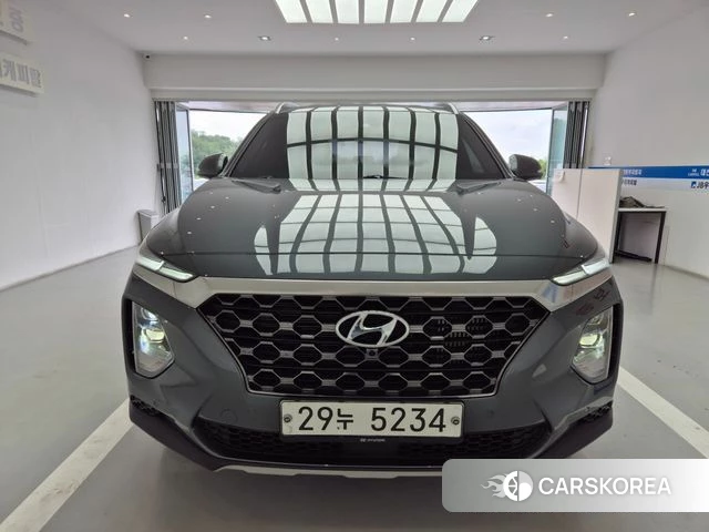 Hyundai Santa Fe TM 2018 Серый из Кореи
