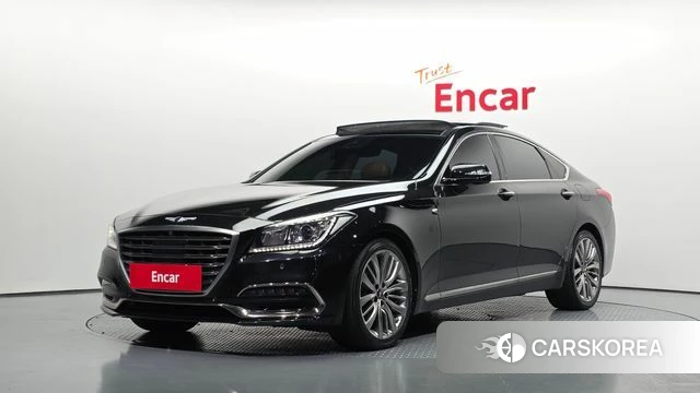 Genesis G80 2018 Черный из Кореи