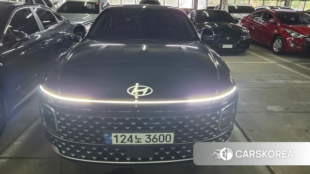 Hyundai Grandeur (GN7) 2023 Черный из Кореи