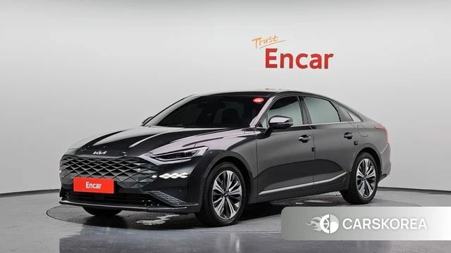 Kia K8 Hybrid 2021 Серый из Кореи