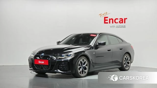 BMW i4 2022 Черный из Кореи