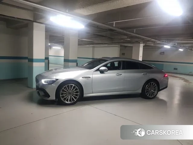 Mercedes-Benz AMG GT 2021 Серебристо-серый из Кореи