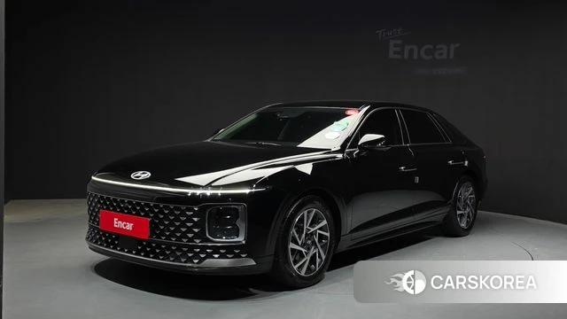 Hyundai Grandeur Hybrid (GN7) 2022 Черный из Кореи