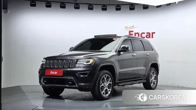 Jeep Grand Cherokee 2020 Серый из Кореи