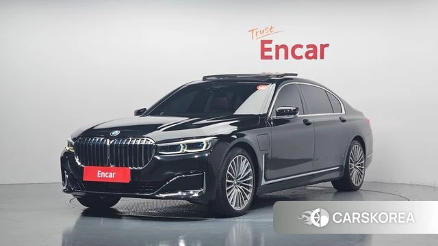 BMW 7 Series (G11) 2020 Черный из Кореи