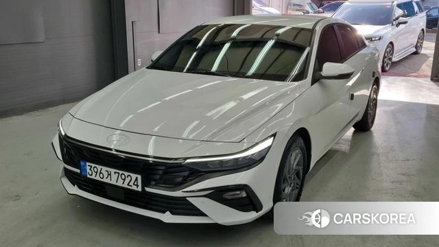 Hyundai The New Avante Hybrid (CN7) 2025 Белый из Кореи