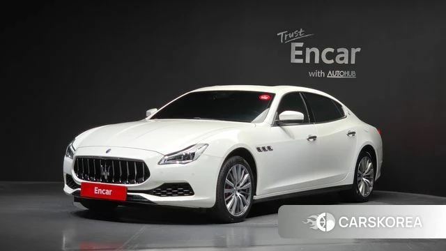 Maserati Quattroporte 2019 Белый из Кореи