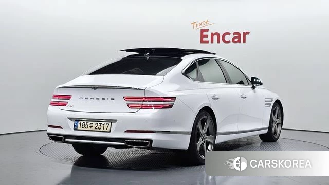 Genesis G80 (RG3) 2022 Белый из Кореи