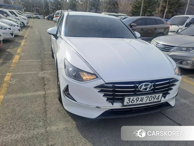 Hyundai Sonata (DN8) 2022 Белый из Кореи