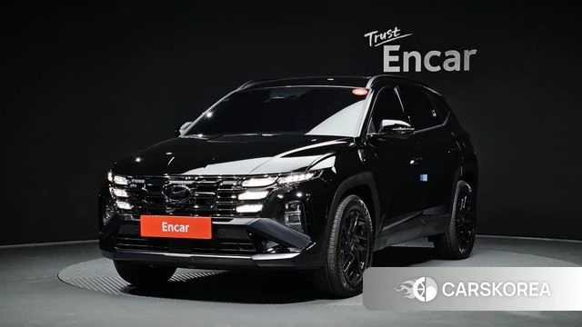 Hyundai The New Tucson Hybrid (NX4) 2025 Черный из Кореи