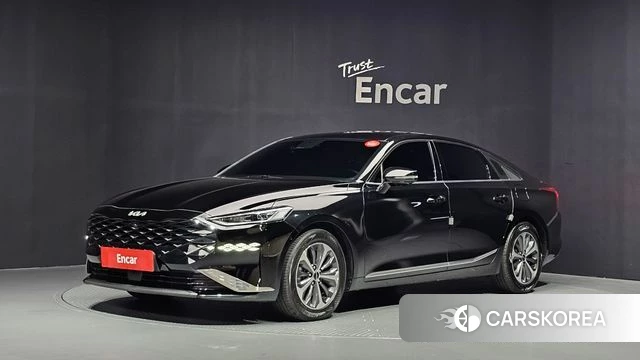 Kia K8 Hybrid 2022 Черный из Кореи